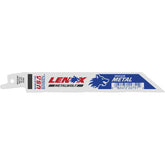 Lenox® Reciprocating Saw Blade, Bi-Metal, 18 TPI, 6" L x 3/4" WLame de scie alternative LenoxMD, Bimétal, 18 Dents par pouce, 6" lo x 3/4"
