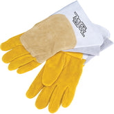 Pipeliner Welding Gloves, Split Cowhide, Size Large/Gants de soudage pour pipelinier, Cuir de vache refendu, Taille Grand