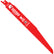 DIABLO Reciprocating Blade for Thick Metal/Demolition, Bi-Metal, 8-10 TPI, 9"Lame de scie alternative pour la démolition et les métaux épais, Bimétal, 8-10 Dents par pouce, 9"
